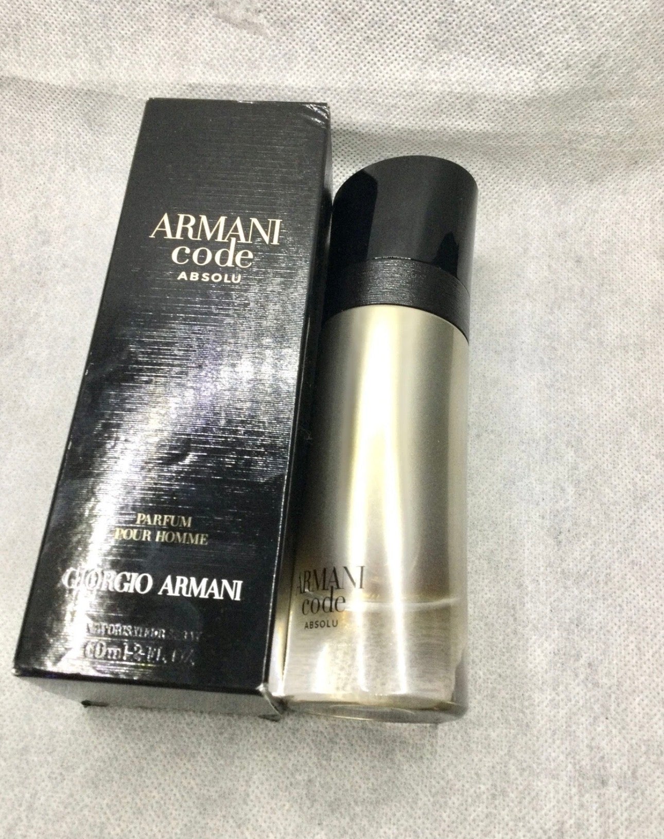 Giorgio Armani Code Absolu Pour Homme Eau De Parfum 200 OR 110 OR 60 ML SPRAY RARE SEALED