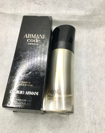 Giorgio Armani Code Absolu Pour Homme Eau De Parfum 200 OR 110 OR 60 ML SPRAY RARE SEALED
