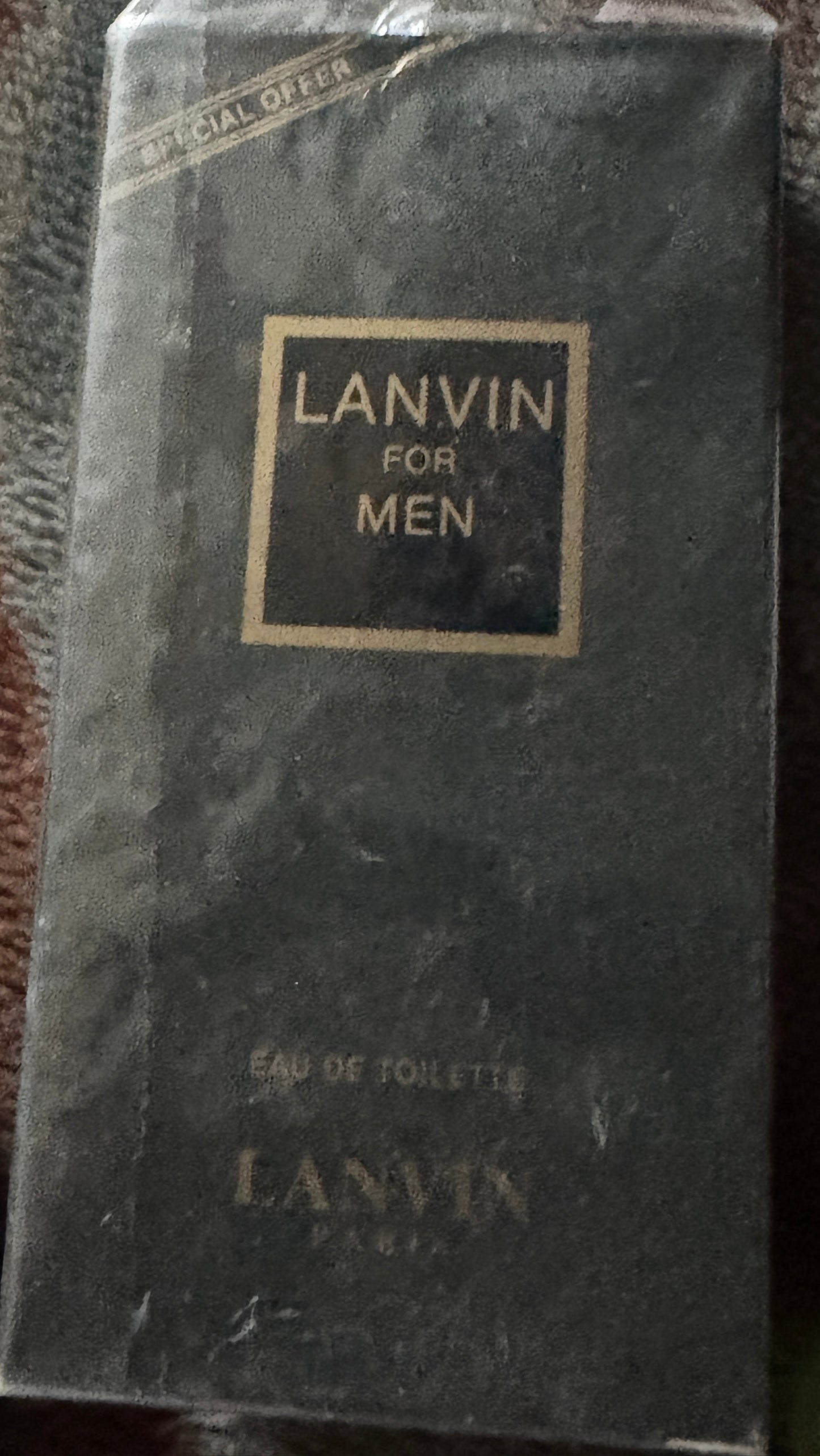Lanvin For Men Eau de Toilette 30 ML Spray Rare VIntage SEALED