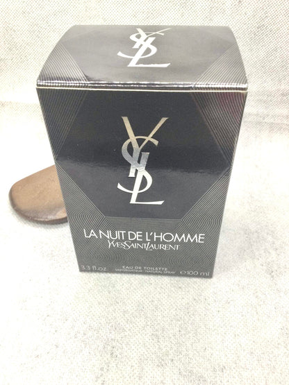 Yves Saint Laurent La Nuit De L’Homme Eau De Toilette 100 ML SPRAY 2013 Vintage