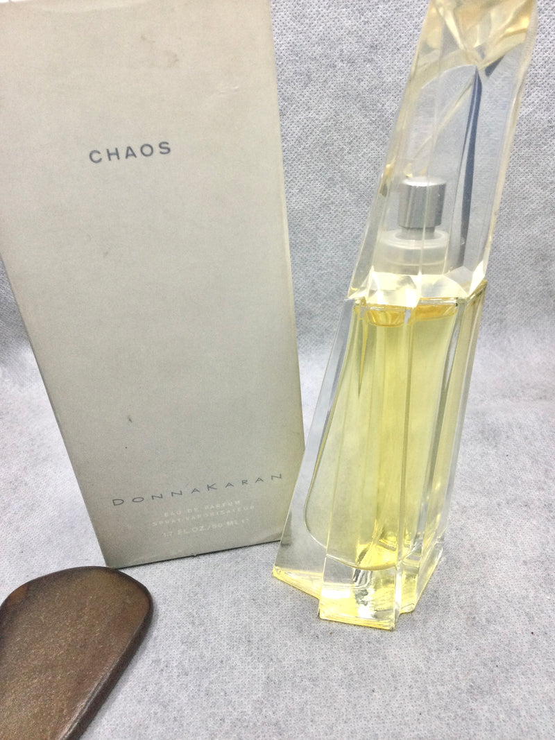 VINTAGE CHAOS 1996 BY DONNA KARAN  EAU DE PARFUM 100 Or 50 ML SPRAY RARE