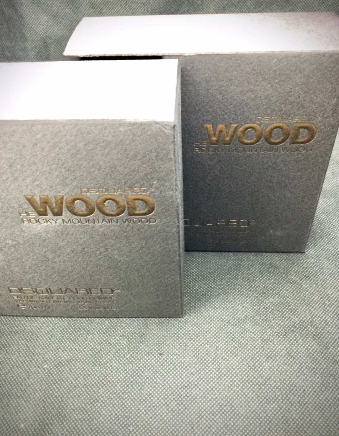 Dsquared2 He Wood Rocky Mountain Wood  EDT 100 ML SPRAY , BUNDLE TWO BOTTLE