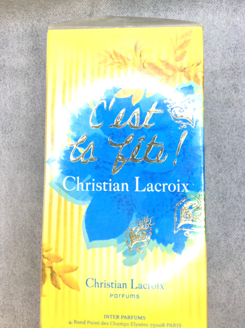 Christian Lacroix C'est La Fete Eau De Parfum 200 OR 100 ML Spray Sealed