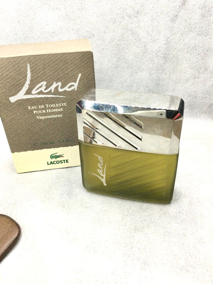 Lacoste Land Eau De Toilette Pour Homme 100 ML Spray 1991s VINTAGE RARE