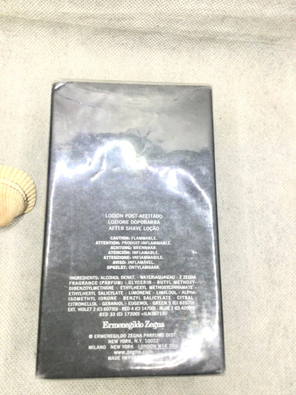 ERMENEGILDO ZEGNA Z ZEGNA AFTER SHAVE LOTION APRES RASAGE 100 ML SEALED