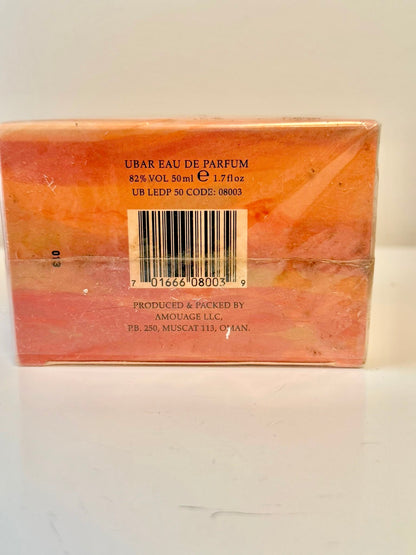 Ubar By Amouage for Women EAU DE PARFUM 50 ML 1.7 oz SPRAY VINTAGE 1995 RARE SEALED
