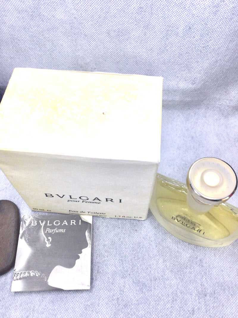 BVLGARI EAU DE TOILETTE POUR FEMME CLASSIC 50 ML SPRAY RARE VINTAGE SEALED