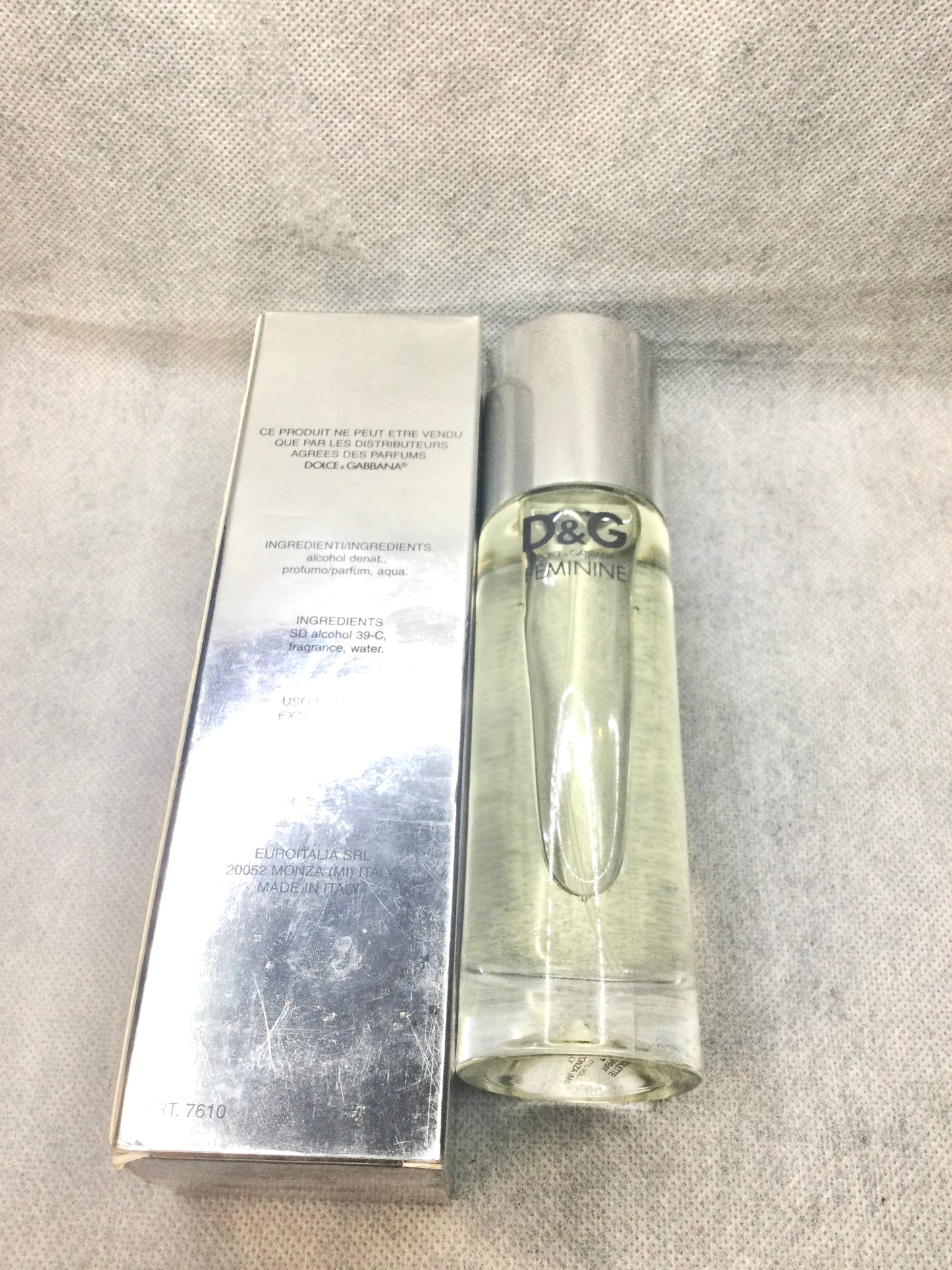 Dolce Gabbana Feminine EAU DE TOILETTE 100 Or 50 ml SPRAY Vintage SEALED