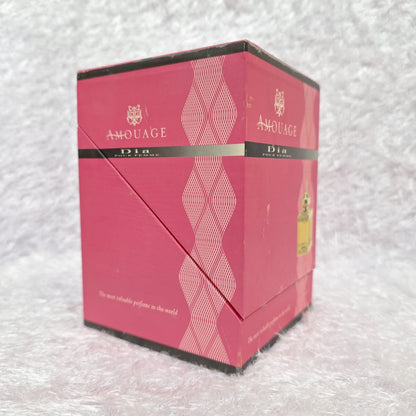 AMOUAGE DIA POUR FEMME MOSQUE CRYSTAL BOTTLE EAU DE TOILETTE 50 ML SPRAY VINTAGE RARE
