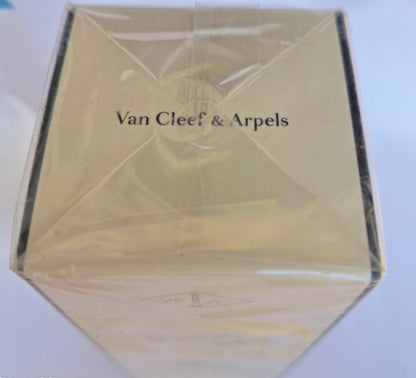 First By Van Cleef Arpels Women Eau De Toilette 90 ML Spray Refillable Golden Case Vintage Sealed