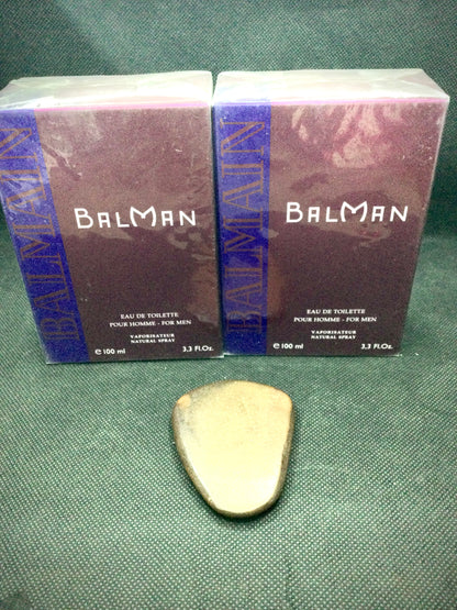 BalMan by Pierre Balmain for men Eau De Toilette 100 ML SPRAY BUNDLE  SEALED