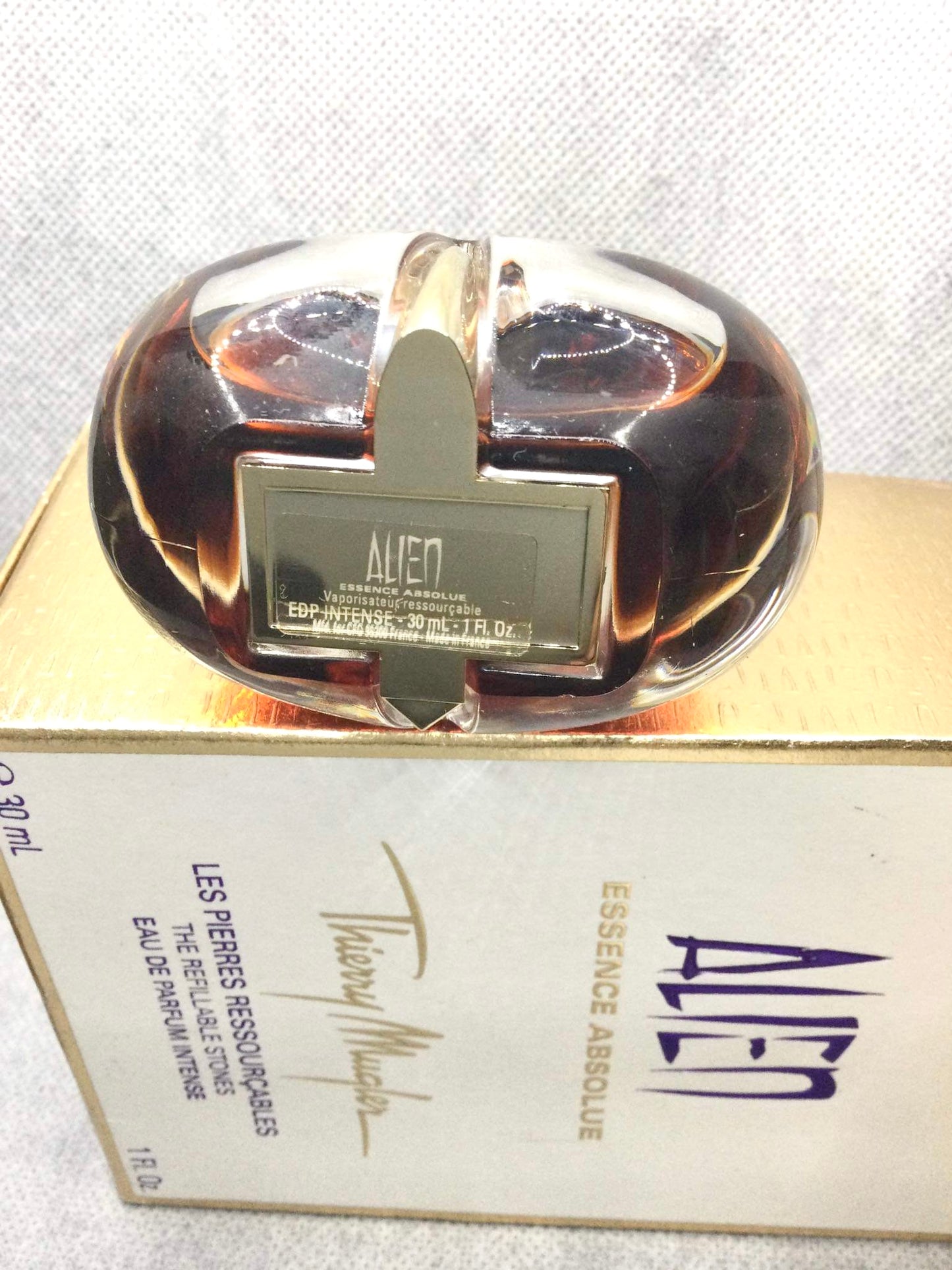 Alien Essence Absolue By Thierry Mugler Eau De Parfum INTENSE 60 Ml Or 30 Ml  Refillable Stone Spray RARE SEALED