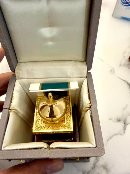 AMOUAGE CRYSTAL GOLD WOMEN 24 CARAT GOLD BOTTLE EAU DE TOILETTE 50 ML SPRAY RARE VINTAGE 1983