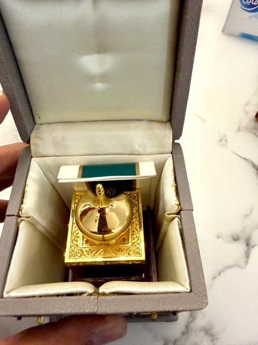 AMOUAGE CRYSTAL GOLD WOMEN 24 CARAT GOLD BOTTLE EAU DE TOILETTE 50 ML SPRAY RARE VINTAGE 1983