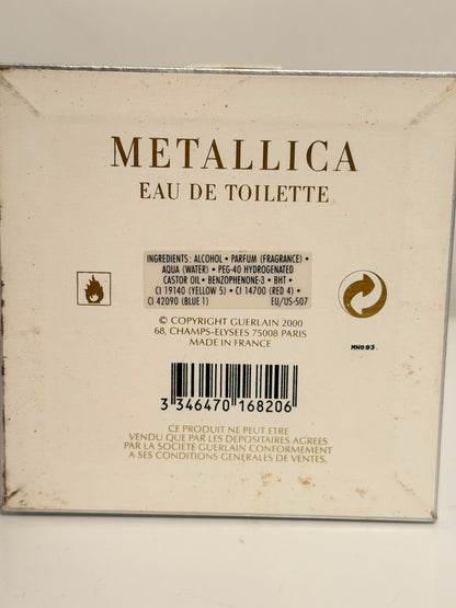 Guerlain Metallica Eau de Toilette 250ml 8.5OZ Flacon Abeilles Bee Bottle Splash Rare