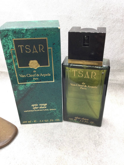 VINTAGE Tsar Van Cleef For Men After Shave Apres Rasage 100 ML SPRAY RARE SEALED