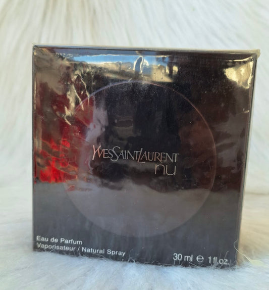 Yves Saint Laurent Nu EAU DE PARFUM FOR WOMEN 30 Ml SPRAY VINTAGE RARE SEALED