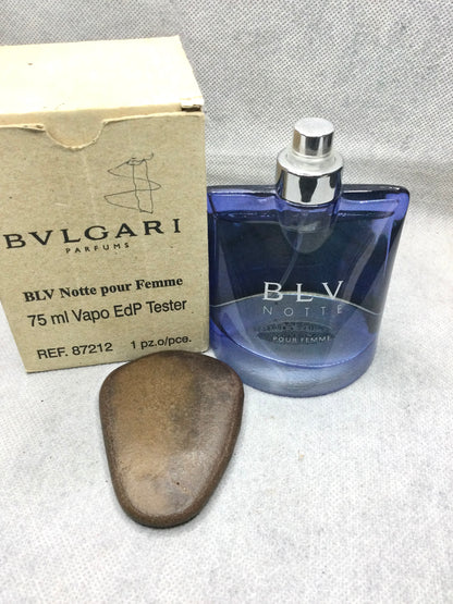 BLV NOTTE EAU DE PARFUM POUR FEMME BY BVLGARI 75 OR 40 ML SPRAY TESTER RARE DISCONTINUED