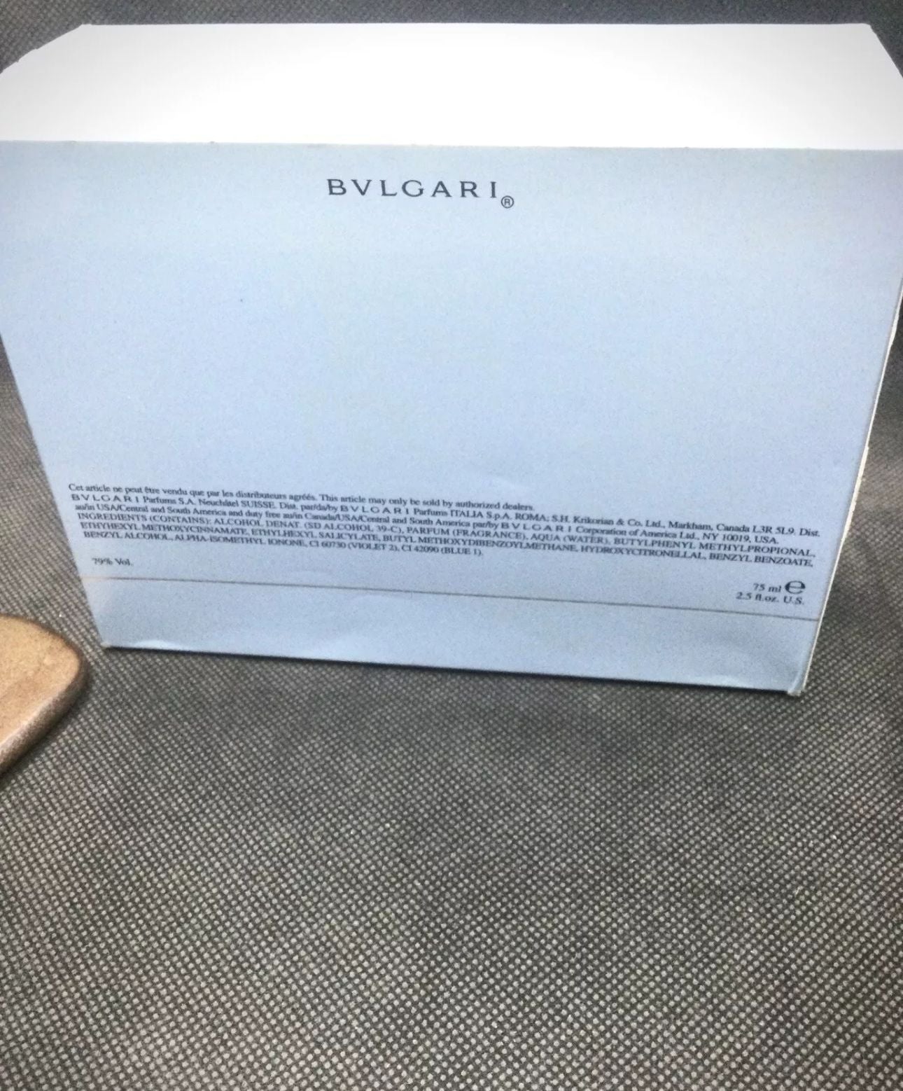 Bvlgari BLV II for women eau de parfum 75 ml spray DISCONTINUED SEALED