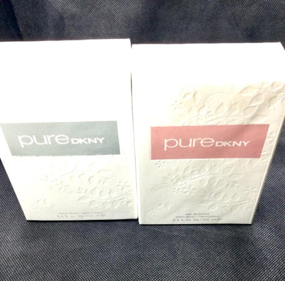 Donna Karan BUNDLE Pure DKNY A Drop of Rose Scent /  VERBENA 100 ML SEALED