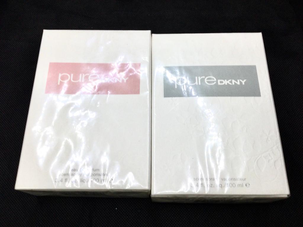 Donna Karan BUNDLE Pure DKNY A Drop of Rose Scent /  VERBENA 100 ML SEALED