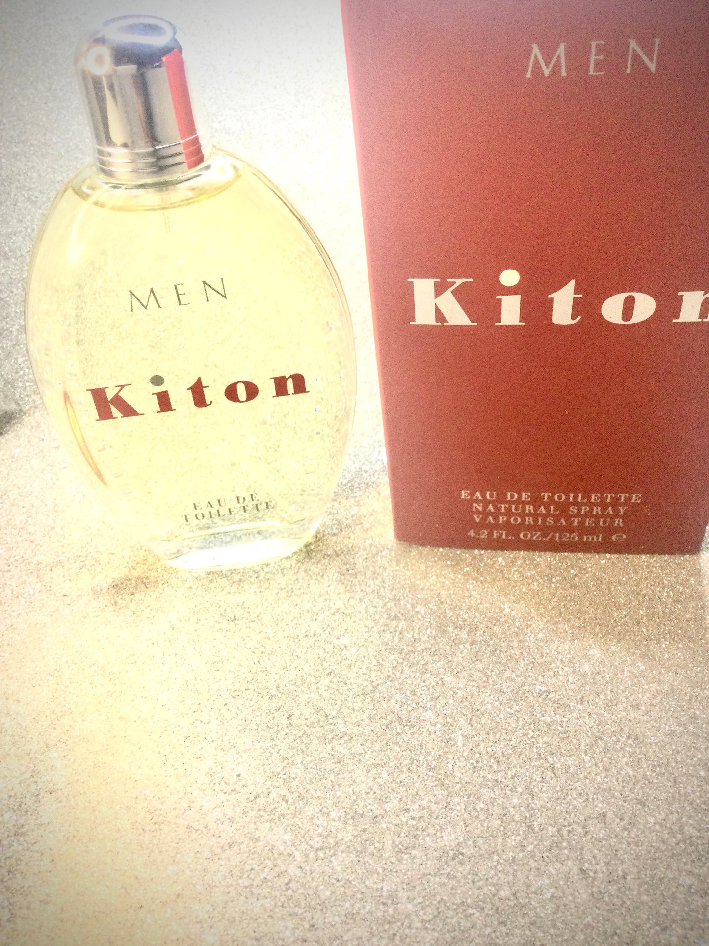 KITON MEN Eau De Toilette By Kiton 125 ML SPRAY VINTAGE RARE