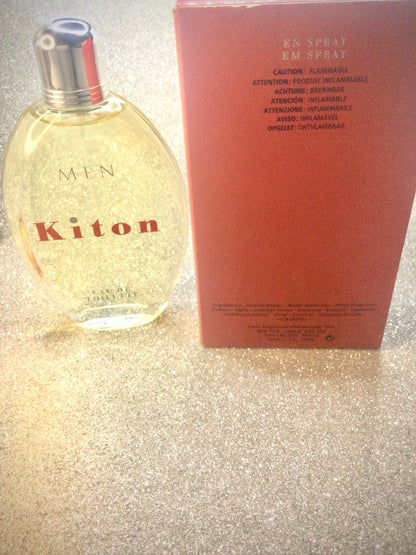 KITON MEN Eau De Toilette By Kiton 125 ML SPRAY VINTAGE RARE