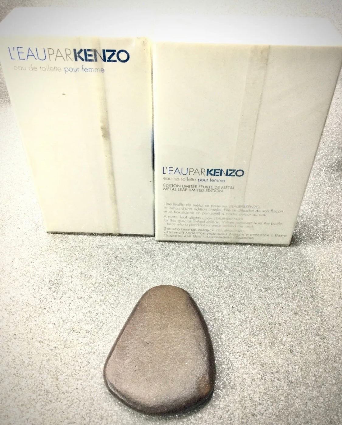 Bundle Kenzo L"eau Par EDT 50 ML Metal Leaf Limited Edition - KENZO L"eau Par 50 ML Spray SEALED