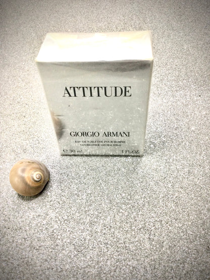 ARMANI ATTITUDE EAU DE TOILETTE By GIORGIO ARMANI 50 Or 30 ML SPRAY SEALED RARE