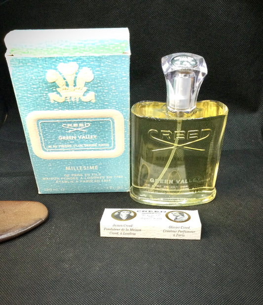 Creed Green Valley Millisime 120 ML Spray vintage HARD To FIND