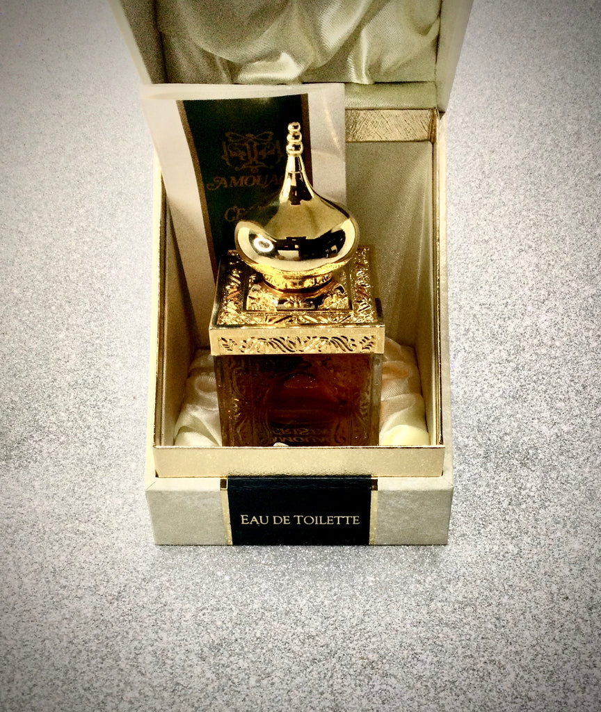 RARE Vintage Amouage Crystal GOLD WOMAN 50 ML Bottle