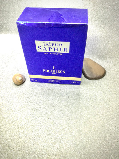 Jaipur Saphir By Boucheron for Woman Eau De Toilette 100 OR 50 OR 30 ML Spray Vintage  SEALED