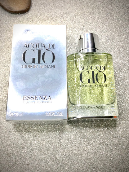 Giorgio Armani Acqua Di Gio Essenza  Eau De PARFUM For Men 75 Ml  Spray SEALED RARE