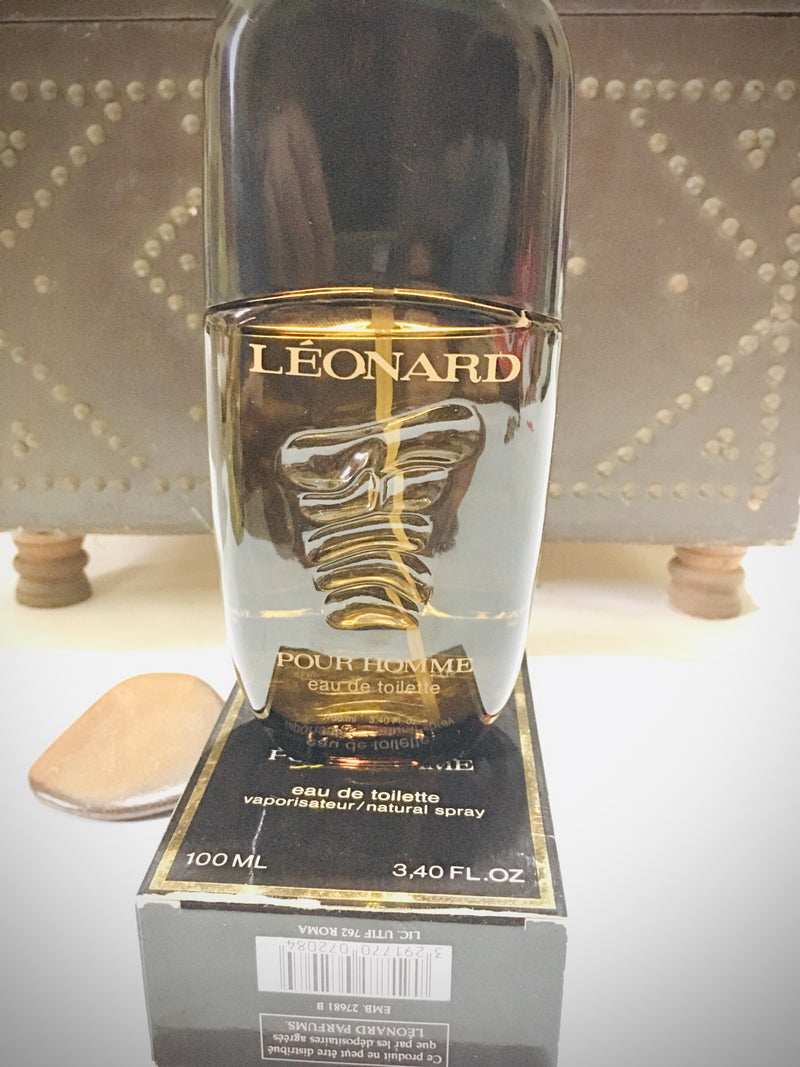 Leonard pour Homme For Men EDT 100 Ml , 3.4 oz , Spray , New , Vintage