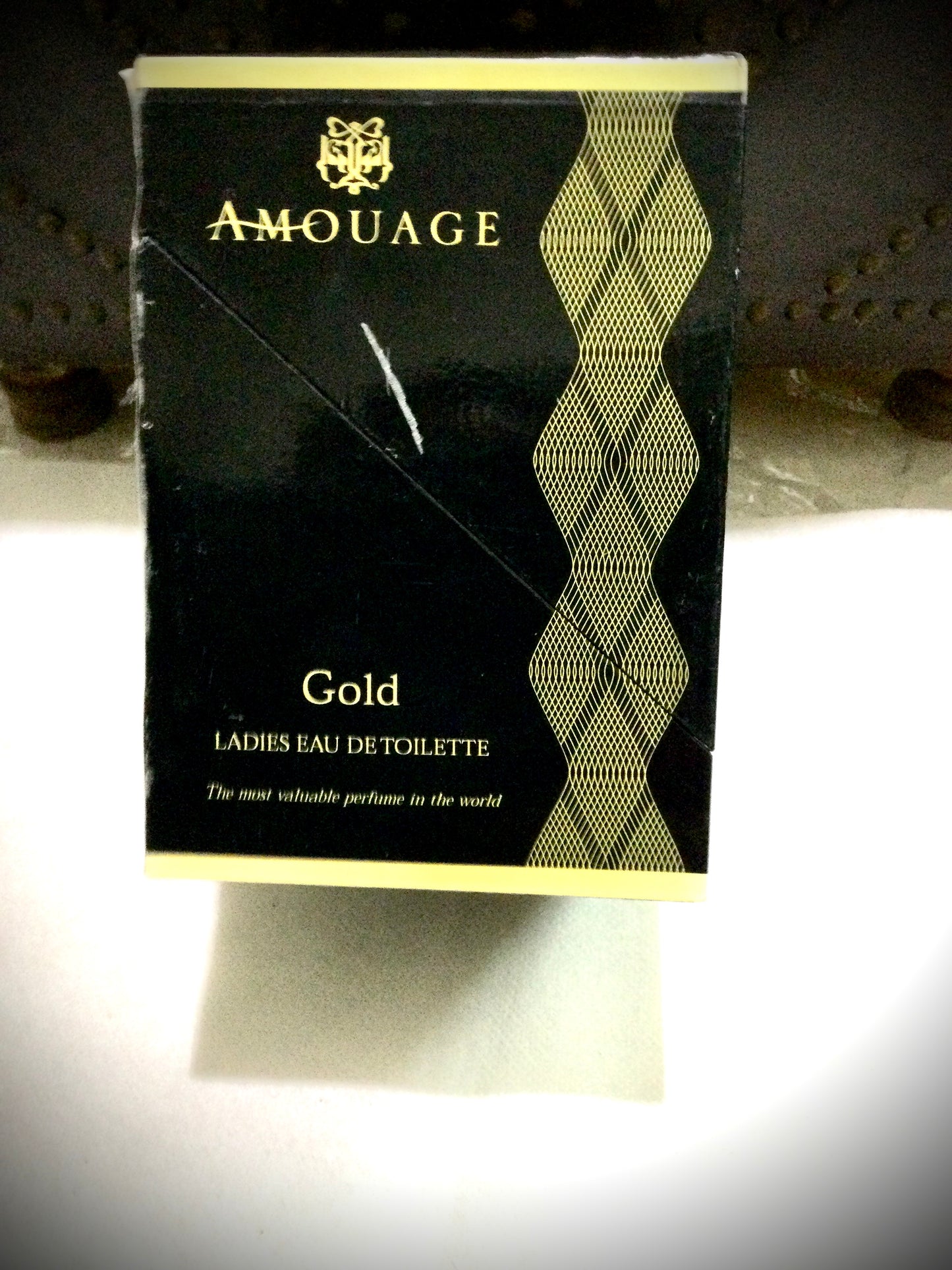 Amouage VINTAGE Gold Ladies EAU DE TOILETTE 50 ML 1.7 oz SPRAY Oman Rare Edition