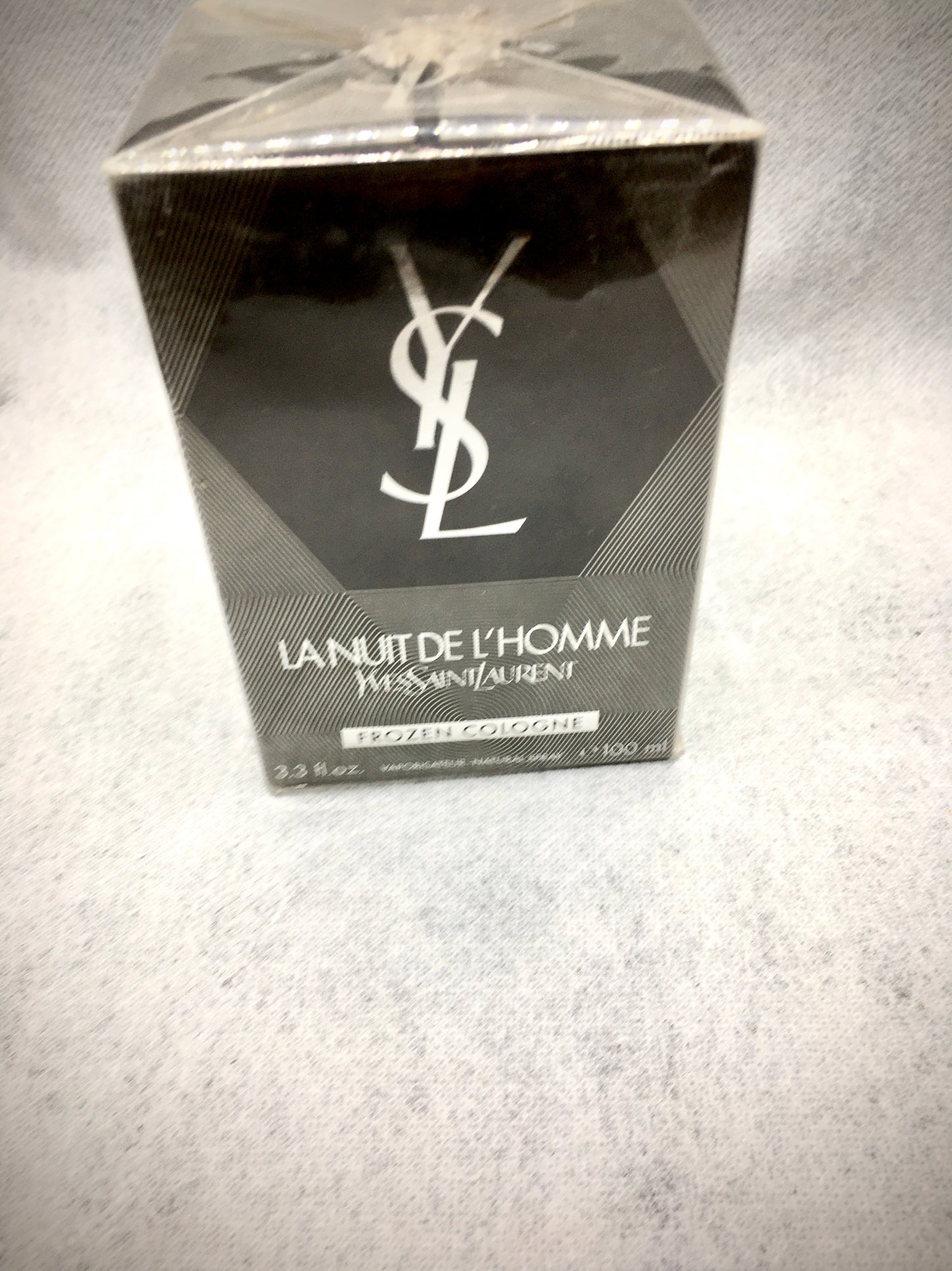 YSL LA NUIT DE L'HOMME FROZEN COLOGNE EAU DE TOILETTE 100 ML SPRAY  (2013) SEALED