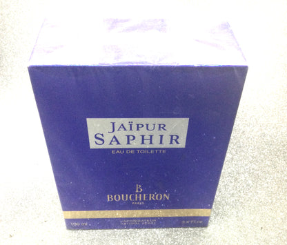 Jaipur Saphir By Boucheron for Woman Eau De Toilette 100 OR 50 OR 30 ML Spray Vintage  SEALED