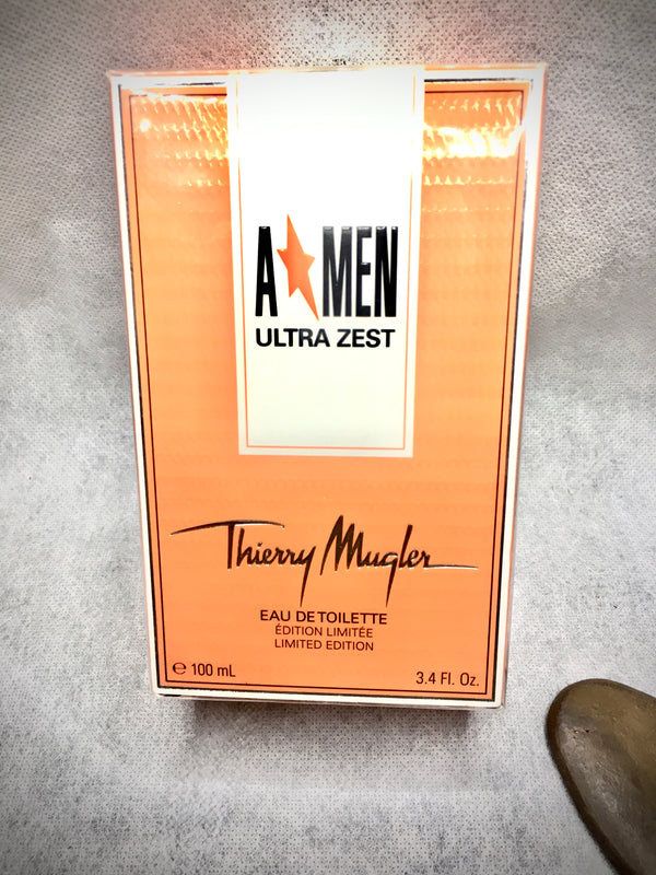 AMEN Ultra Zest Thierry Mugler For Men Eau De Toilette Spray 3.4 oz  (2015)