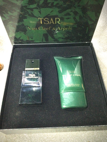 Tsar Van Cleef Eau de Toilette 100 Or 50 ML Spray Gift SET Vintage RARE