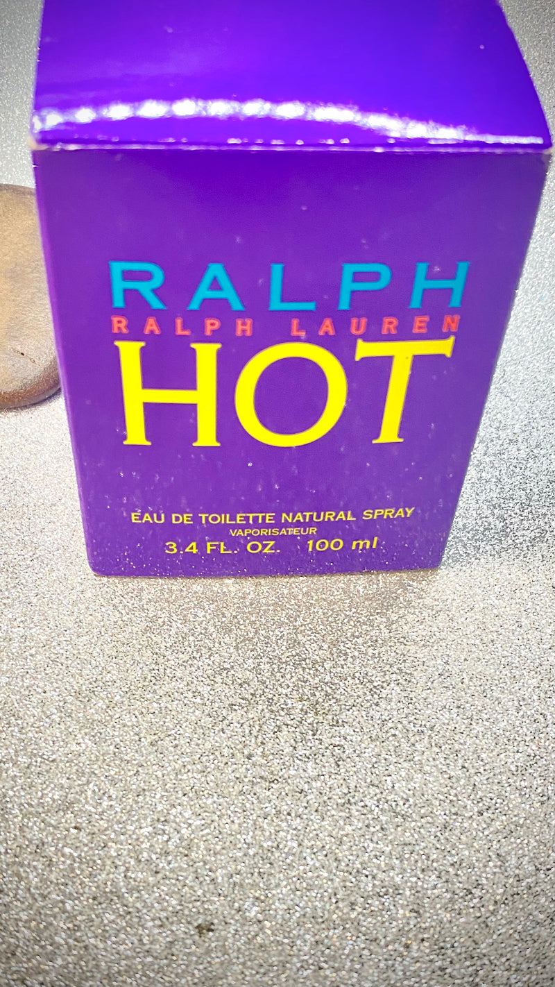 Ralph Hot Ralph Lauren for women Eau De Toilette Spray 100 ML , Rare