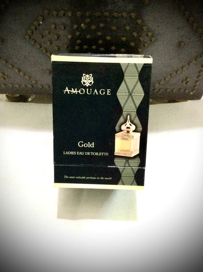 Amouage VINTAGE Gold Ladies EAU DE TOILETTE 50 ML 1.7 oz SPRAY Oman Rare Edition