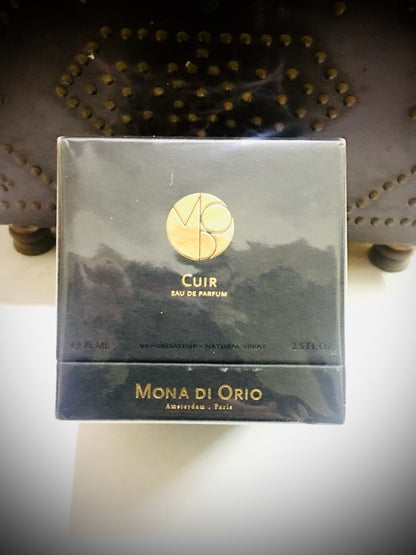 Mona di Orio Cuir Eau De Parfum 75 ml Spray SEALED