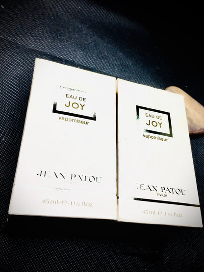 Bundle Eau De Joy Jean Patou Eau De Toilette 45 ml Spray  RARE VINTAGE