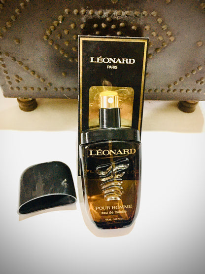 Leonard pour Homme For Men EDT 100 Ml , 3.4 oz , Spray , New , Vintage