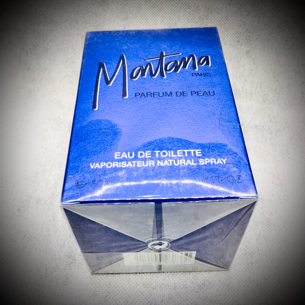 Montana Parfum De Peau 50 ml ,1.7oz for Women Eau de Toilette Spray , early 1990s ,Vintage Sealed