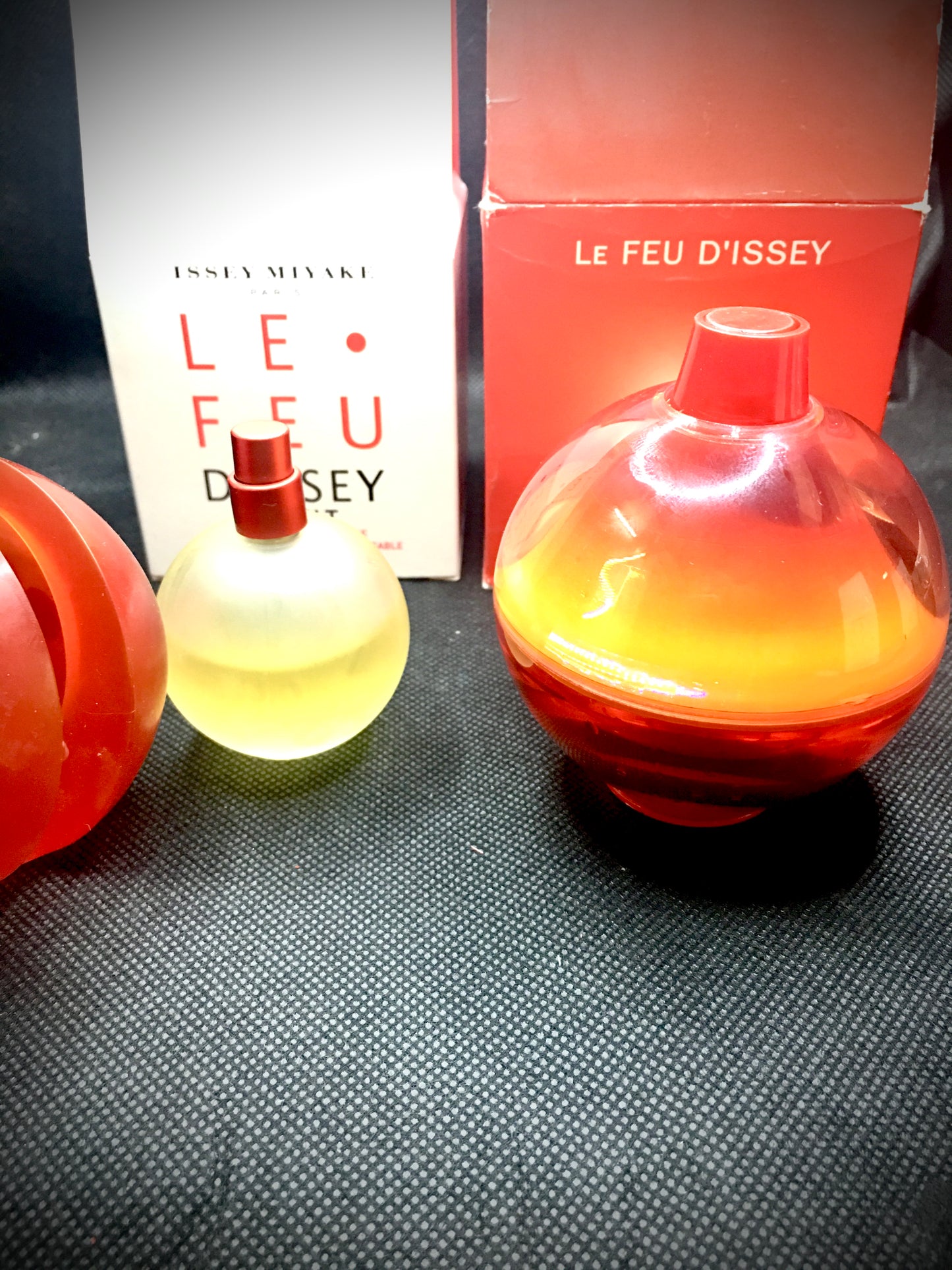 Offering Le Feu D'Issey Light By Issey Miyake 50 Ml + Le Feu D'Issey Light 30 ml , vintage , discontinued