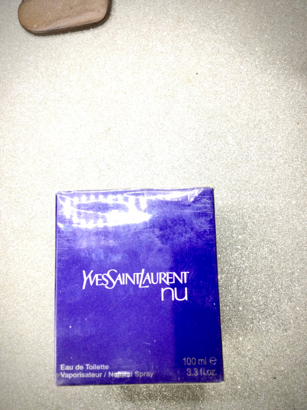Yves Saint Laurent YSL NU Eau De Toilette 100 ML Spray , Sealed , Discontinued
