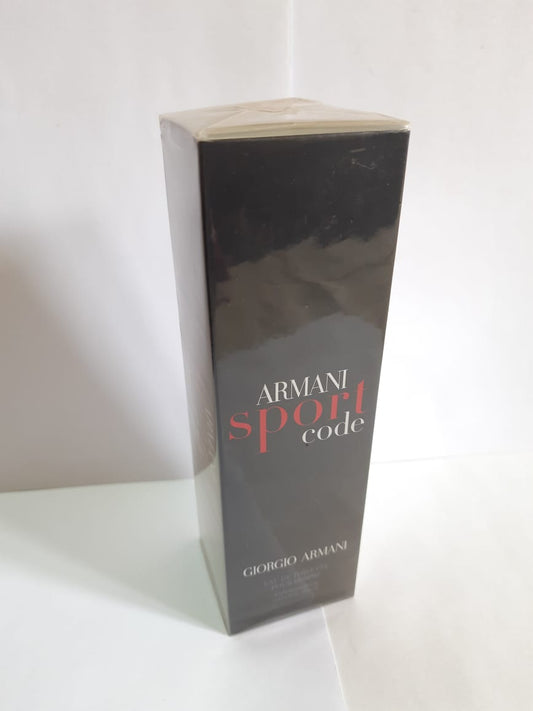 Giorgio Armani Code Sport Eau de Toilette 125 OR 75 ML Spray  RARE SEALED