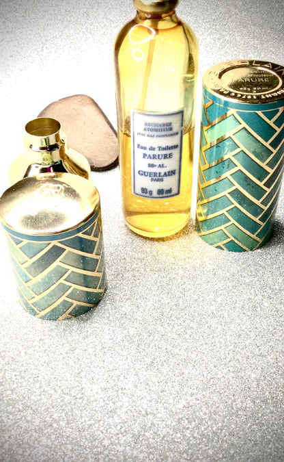 Vintage Guerlain Parure Eau De toilette  80 ML Spray Extremely RARE VINTAGE