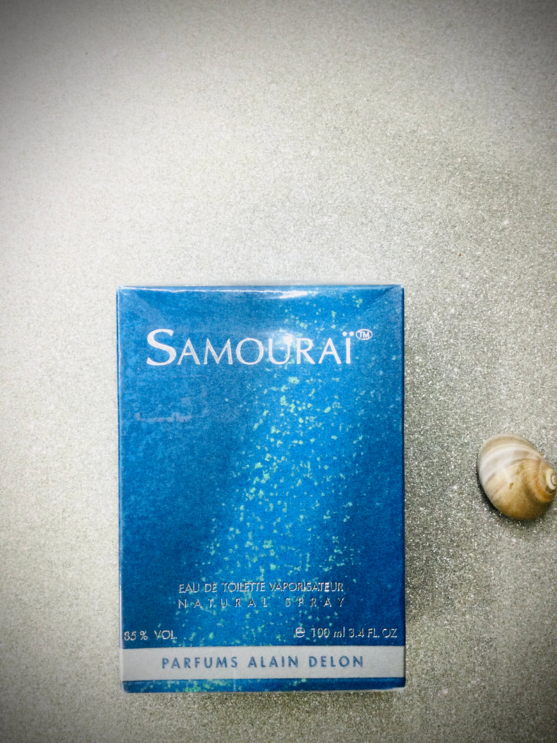 Samourai by Alain Delon For Men Eau de Toilette  100 OR 50 ML Spray ، Vintage , Discontinued